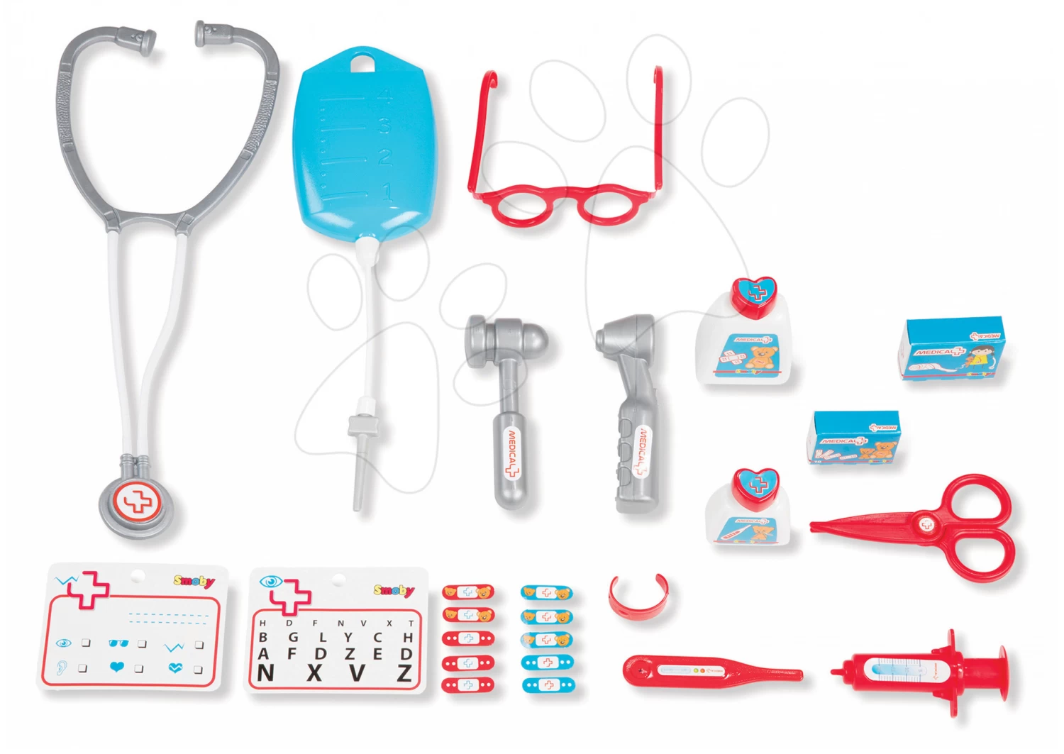 Werkstattset Black+Decker Smoby Elektronisch Und Medizinischer Wagen Medical â Bild 8