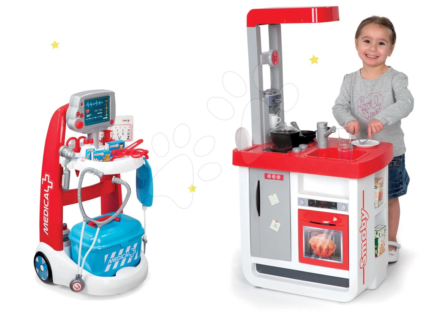 Set Arztwagen, Elektronisch Medical Smoby Und Küche Bon Appétit Elektronisch – Bild 10