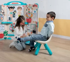 Set Ambulanz Mit Anatomie Des Menschlichen Körpers Doctor's Office Smoby Mit Tier - Ambulanz Und Einer Katze Mit Einem Hamster