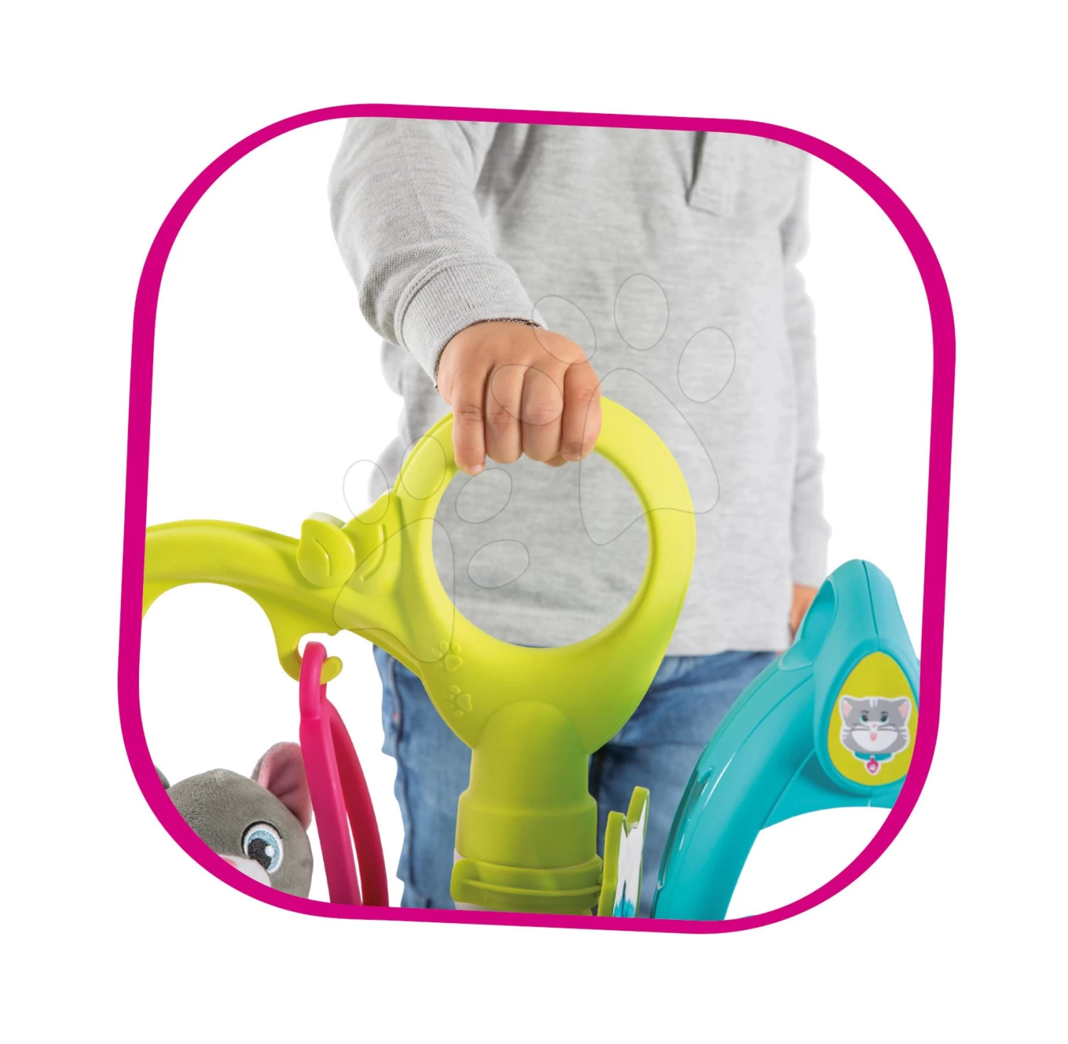 Häuschen Für Kätzchen Cat's House Veterinary Smoby Elektronisch Mit Den Tonen Und Rutsche Mit Schaukel Und 6 Zubehör – Bild 14