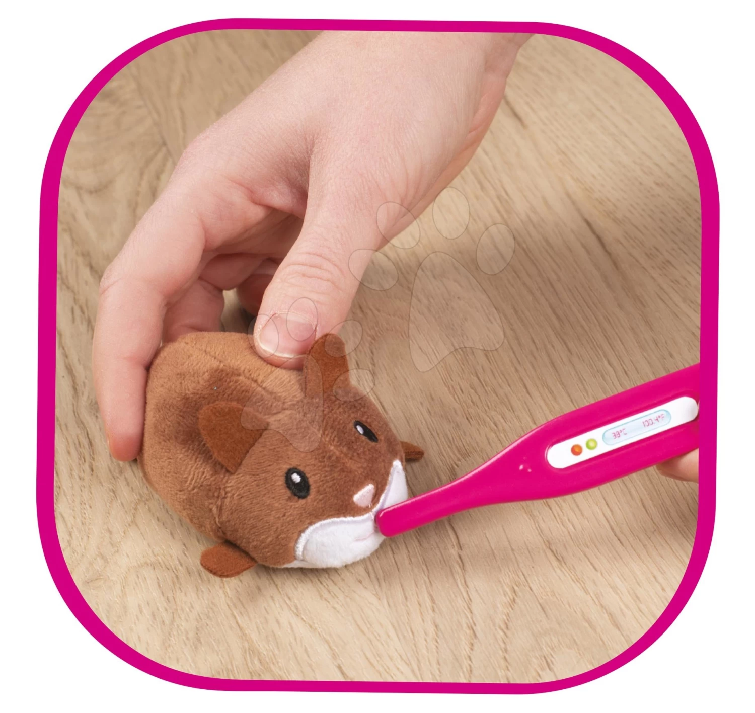 Tierarztpraxis Mit Tieren Veterinary Center Smoby Mit Theke Und Kleiner Badewanne Mit 18 Zubehörteilen – Bild 5