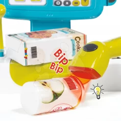 Kasse Mini Shop Smoby Elektronisch Mit Codeleser Und 27 Zubehörteilen Rosa