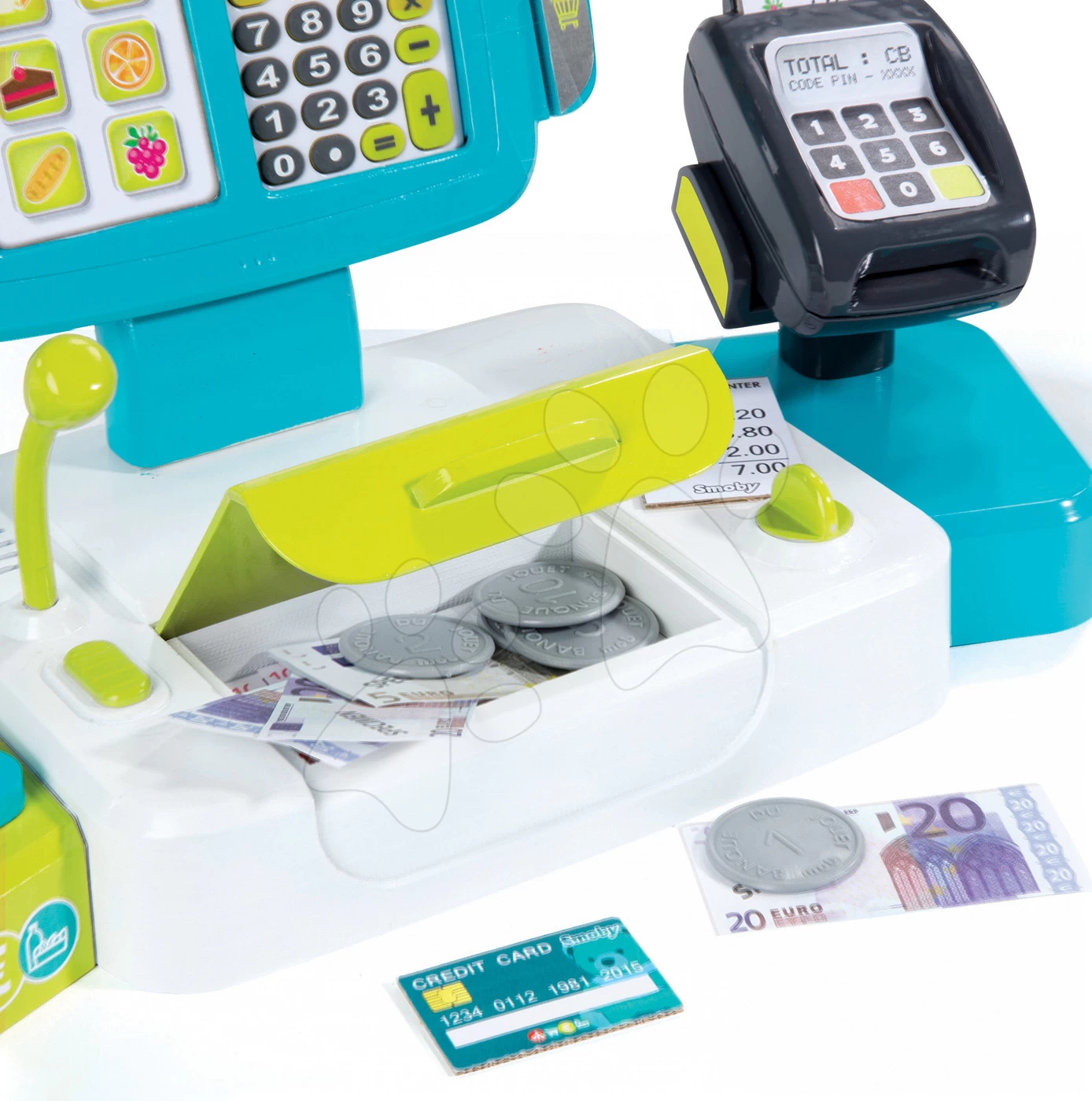 Werkstattset Black+Decker Smoby Elektronisch Und Registrierkasse Mini Shop Mit Waage Und Lesegerät – Bild 8