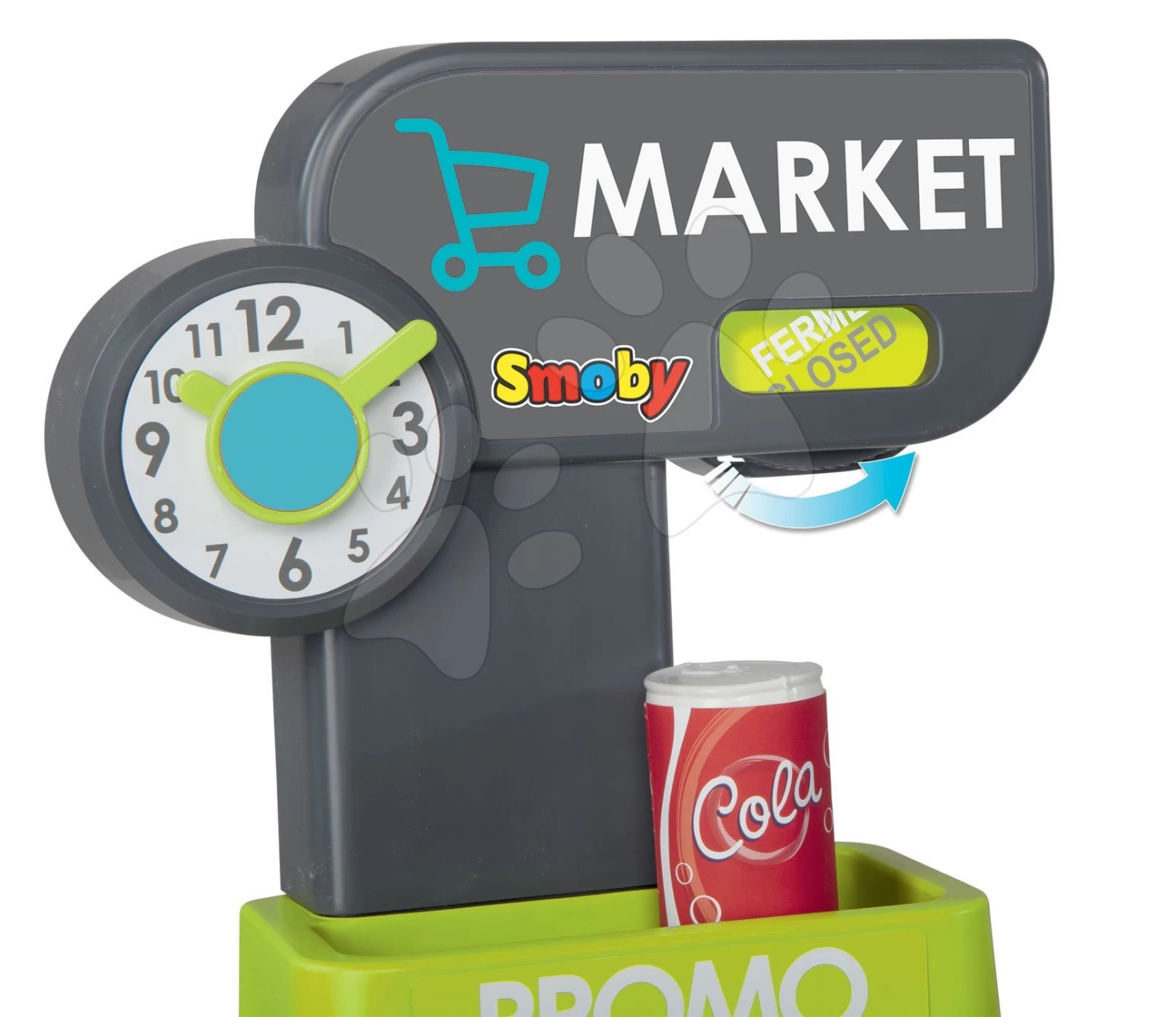 Set Shop Mit Lebensmitteln Market Smoby Und Bagger Maxi Power Rutschfahrzeug â Bild 3