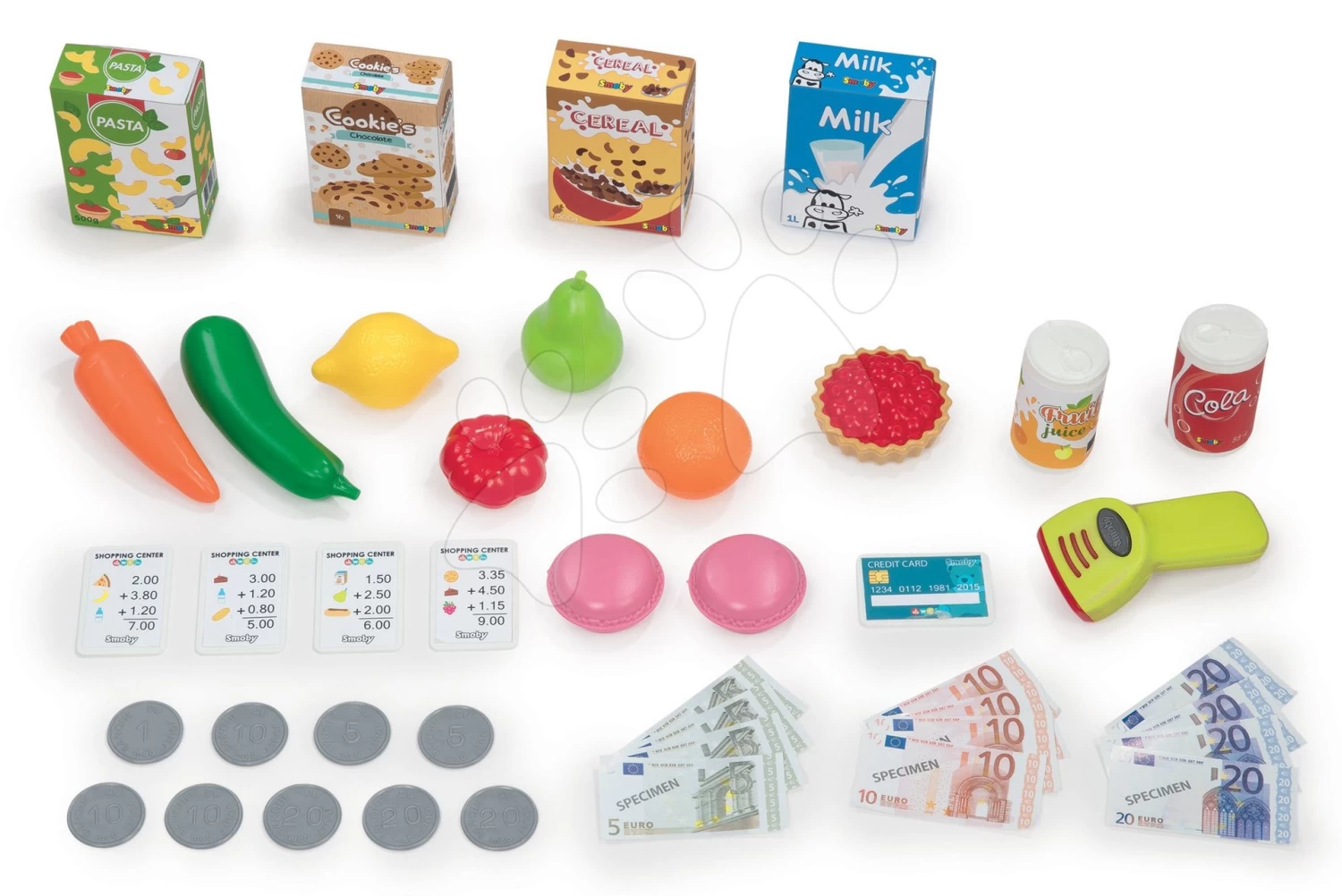 Set Shop Mit Wagen Supermarket Smoby Und Simulator V8 Driver Elektronisch â Bild 11