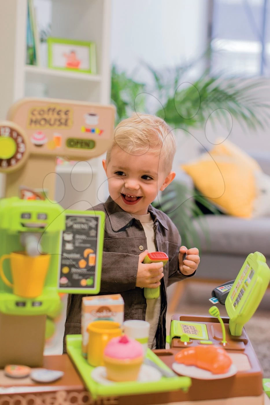 Set Café Mit Espresso-Kaffeemaschine Coffee House Smoby Und Küche Tefal French Touch Bubble – Bild 16