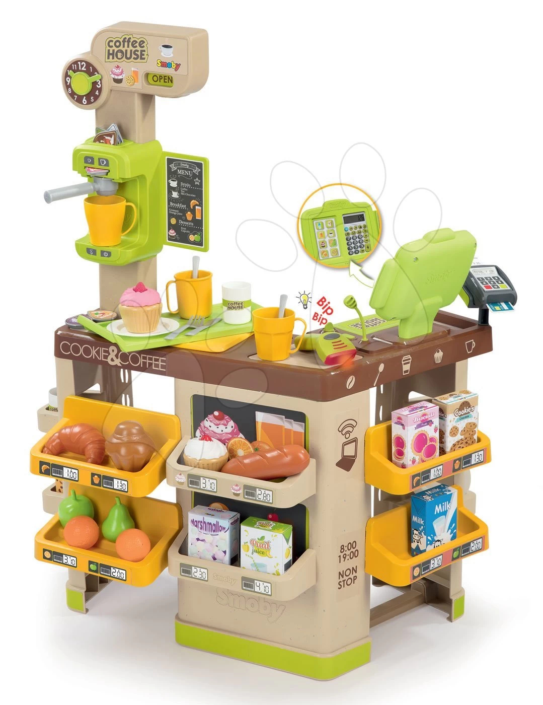 Set Café Mit Espresso-Kaffeemaschine Coffee House Smoby Und Küche Tefal French Touch Bubble – Bild 18