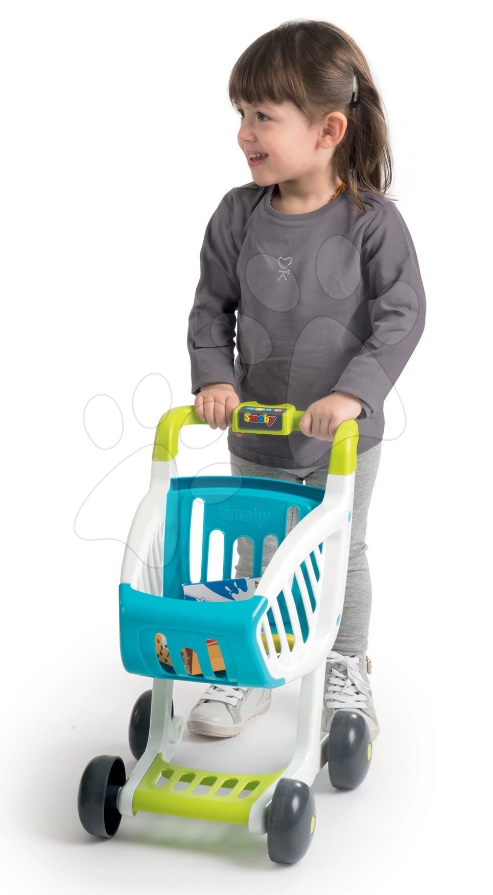 Set Shop Mit Kühlbox Fresh City Market Smoby Mit Elektronischer Registrierkasse Und Eine Küche Mit Fließendem Wasser Tefal Evolutive Wachsend – Bild 13