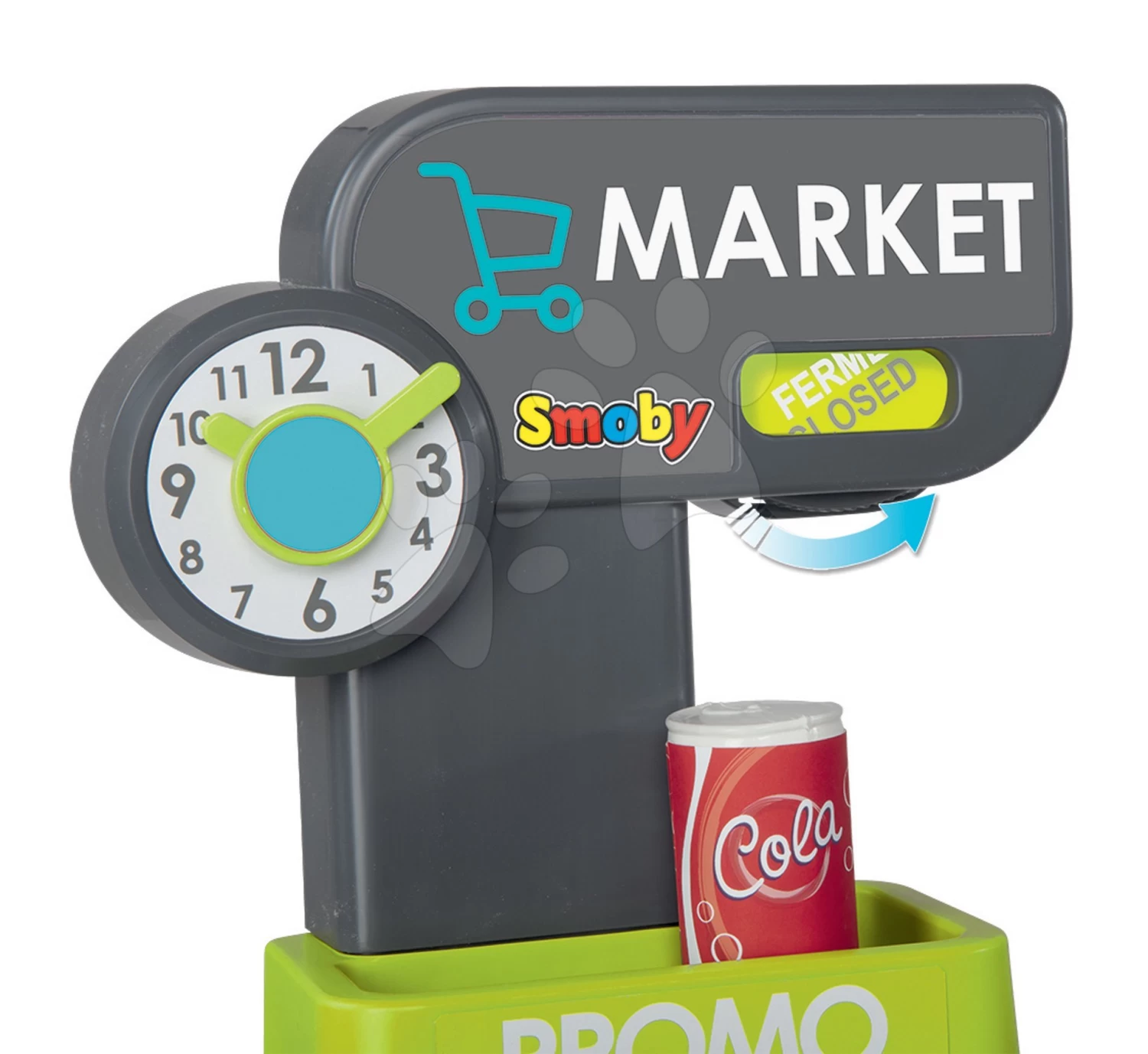 Set Shop Mit Kühlbox Fresh City Market Smoby Mit Elektronischer Registrierkasse Und Eine Küche Mit Fließendem Wasser Tefal Evolutive Wachsend – Bild 20