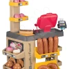 Set Bäckerei Mit Kuchen Baguette & Croissant Bäckerei Smoby Mit Elektronischer Registrierkasse Und Eine Küche Mit Fließendem Wasser Wachsend Tefal Evolutive Grand Chef