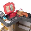 Bäckerei Mit Kuchen Baguette&Croissant Bakery Smoby Mit Elektronischer Kasse Und Uhr Und 26 Zubehörteilen
