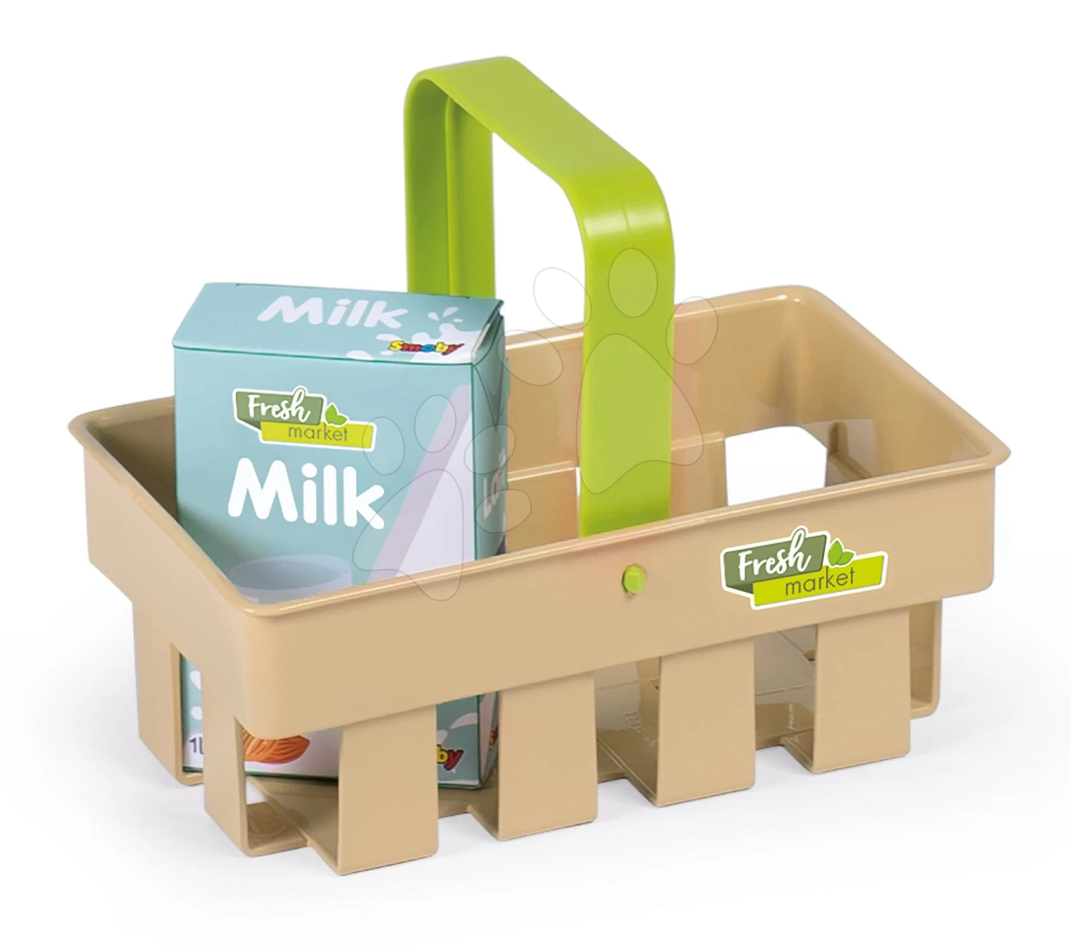 Set-Shop Obst-Gemüse Bio-Frischmarkt Smoby Mit 75 Lebensmitteln In Einer Dose – Bild 6