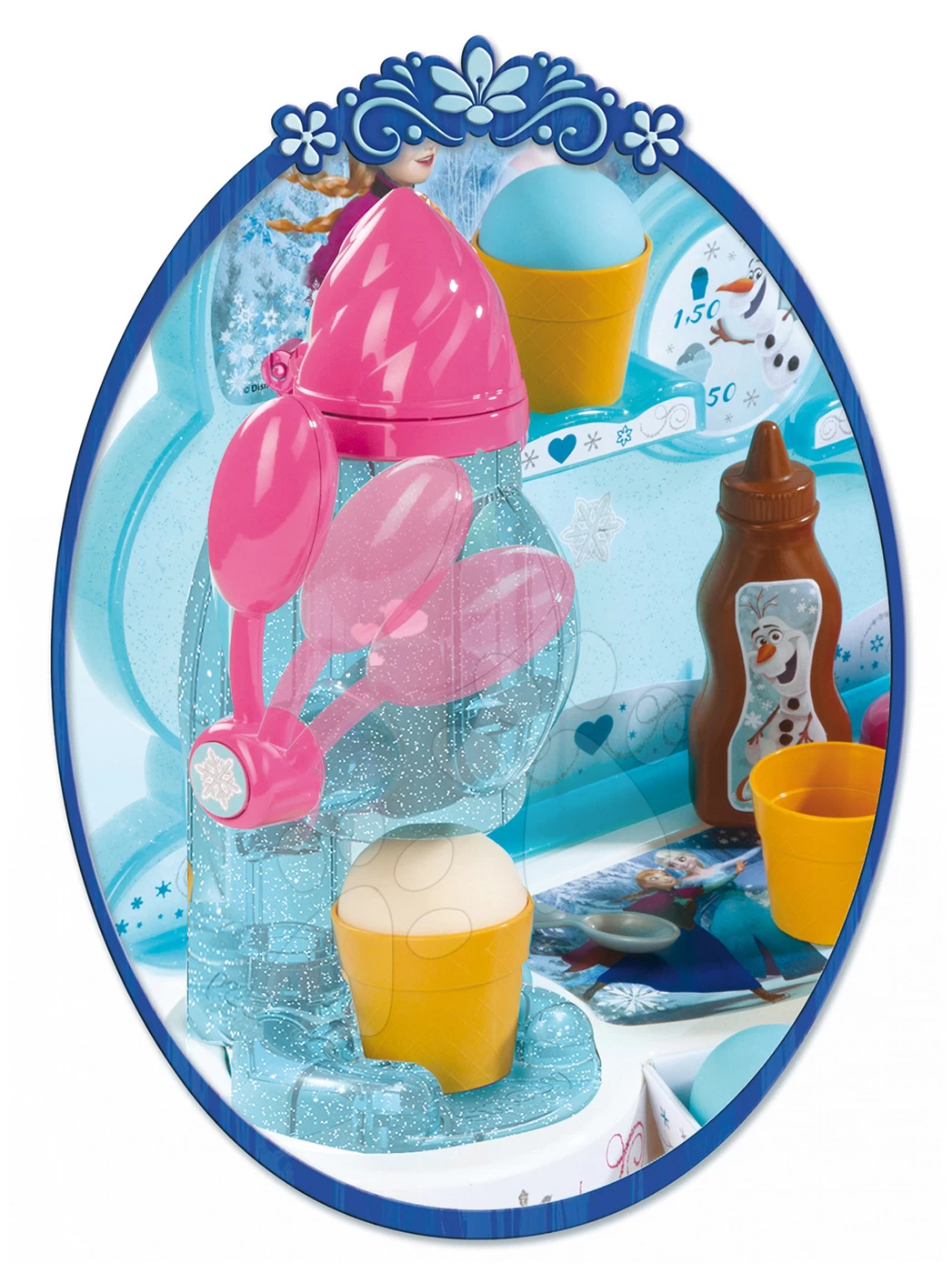 Set Kosmetiktisch Frozen Smoby Mit Stuhl Und Eisdiele Frozen â Bild 9