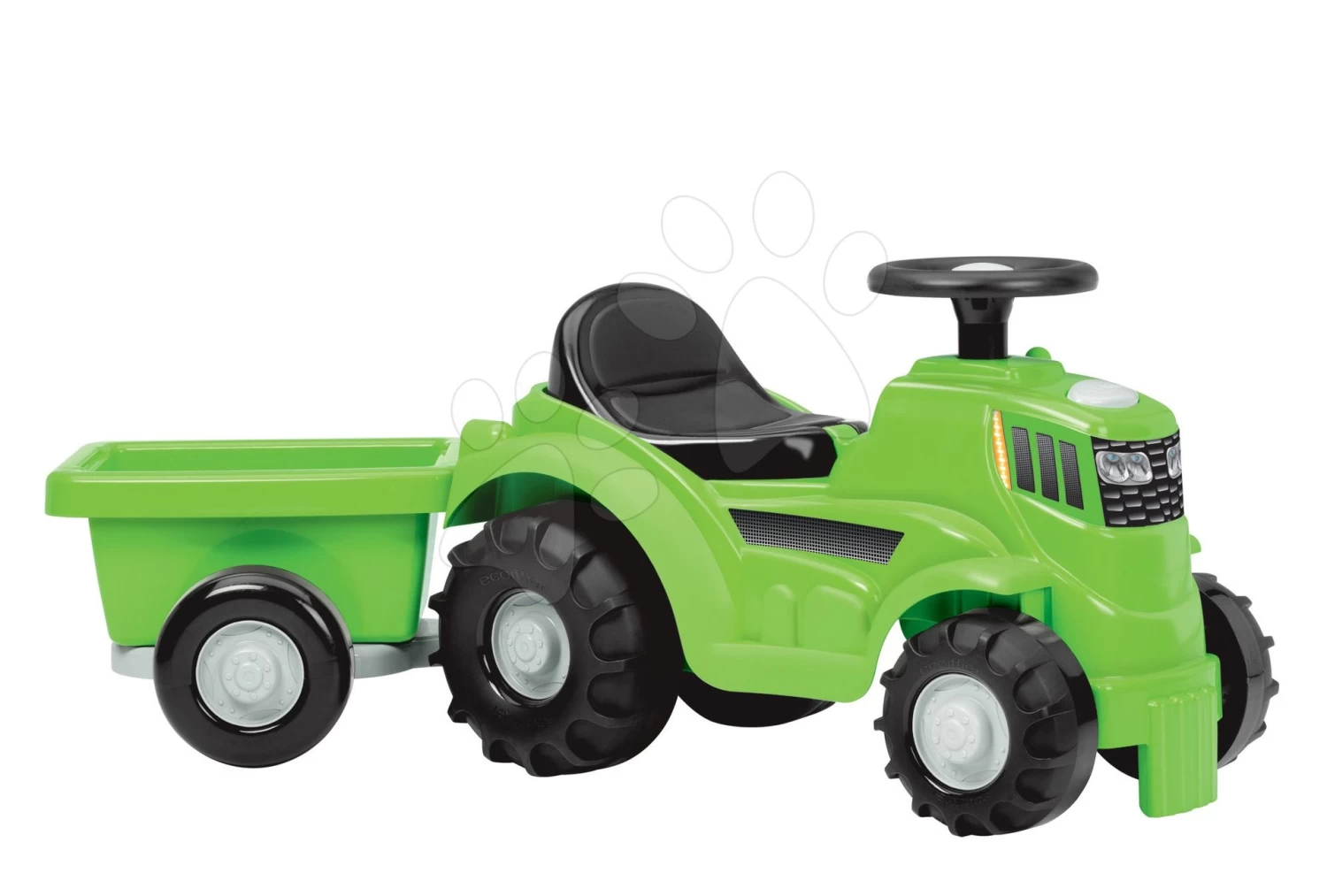 ECOIFFIER Rutschfahrzeug Traktor Mit Anhänger Écoiffier Grün Ab 12 Monaten