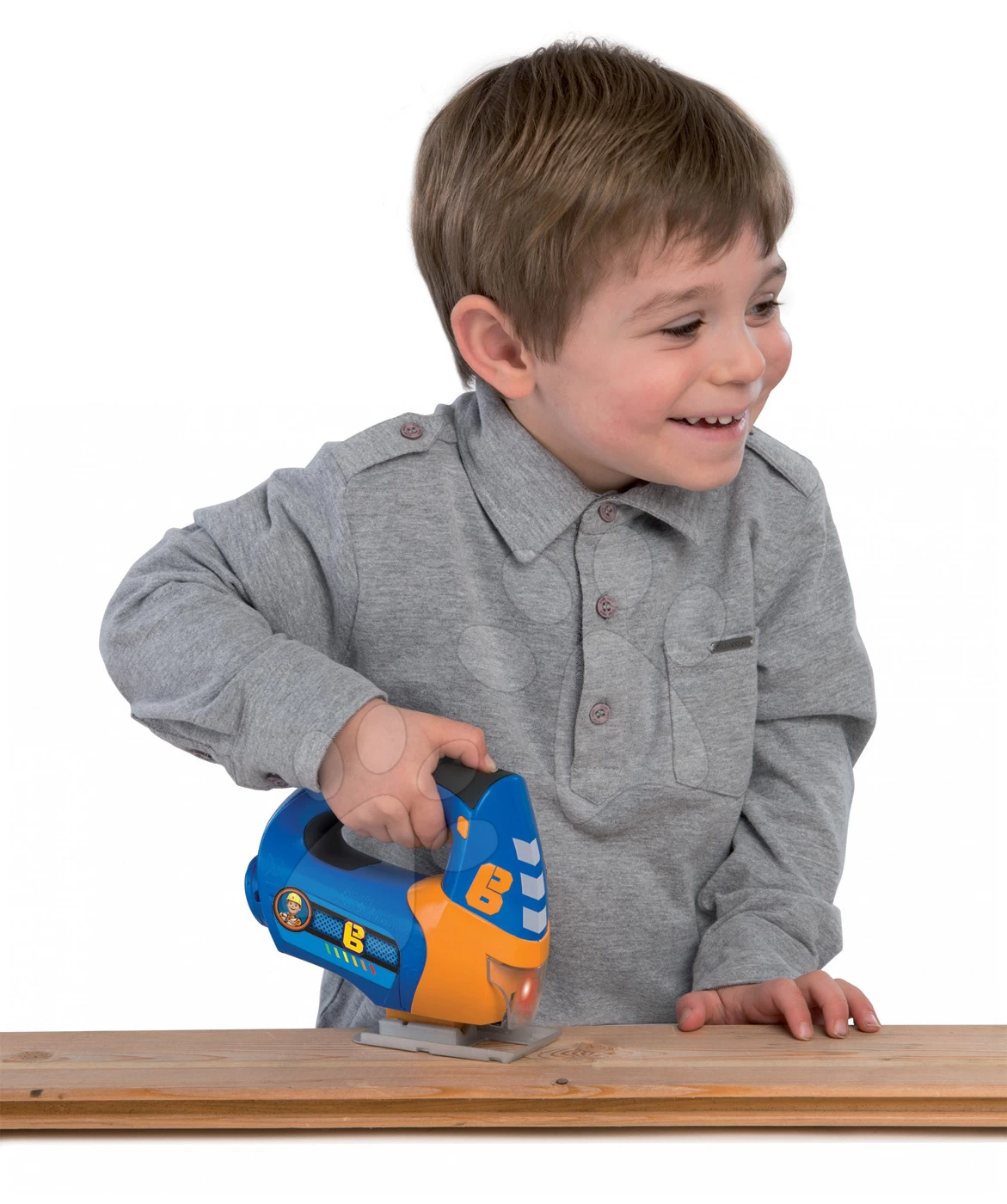 Säbelsäge Baumeister Bob Smoby Elektronisch Mit Vertikaler Bewegung Mit Licht Und Ton