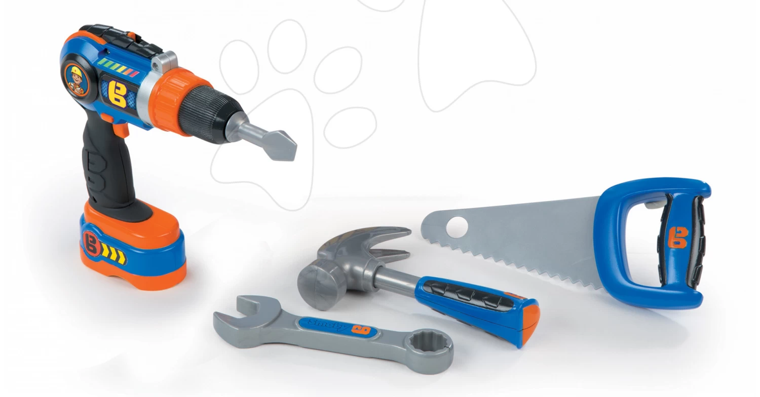 Werkzeug Im Rucksack Builder Bob Smoby Mit Mechanischem Bohrer â Bild 4
