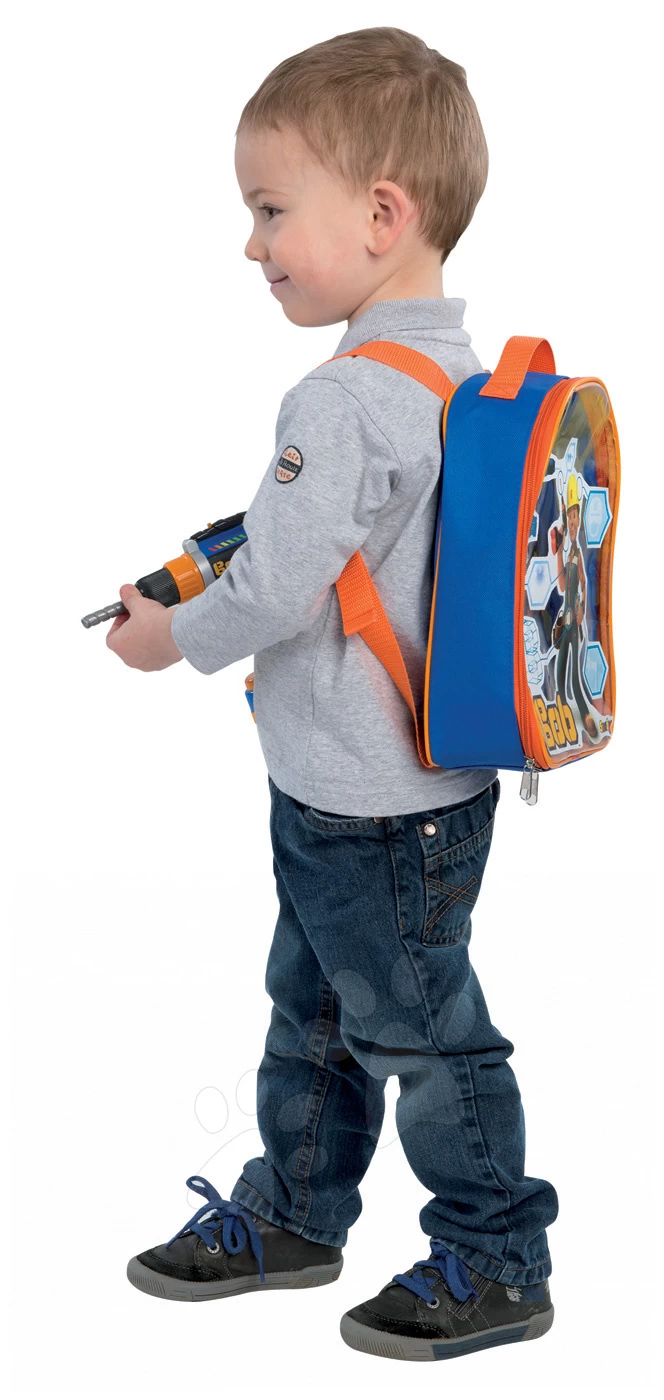 Werkzeug Im Rucksack Builder Bob Smoby Mit Mechanischem Bohrer â Bild 2