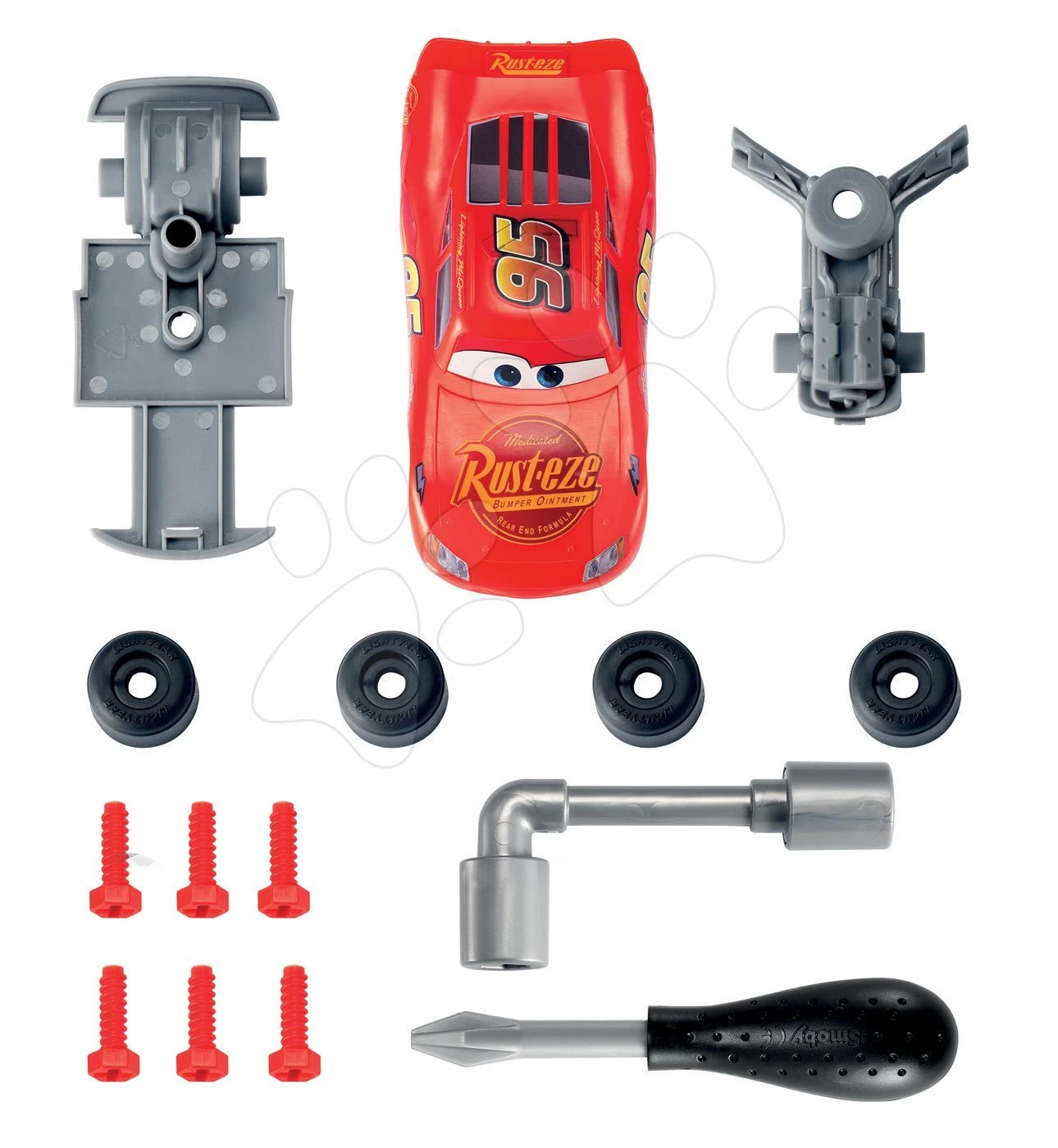 Set Reinigungswagen Mit Elektronischem Staubsauger Vacuum Cleaner Smoby Und Wagen Mit Werkzeugen Und LKW Mack Truck Simulator Cars â Bild 8