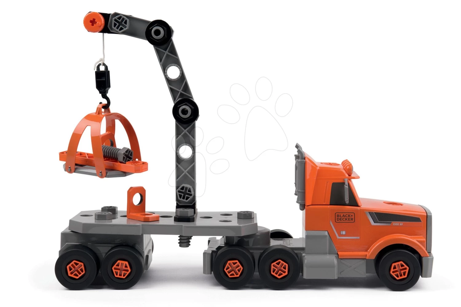 Set Reinigungswagen Mit Elektronischem Staubsauger Cleaning Trolley Vacuum Cleaner Smoby Und Ein LKW Mit Einem Arbeitskoffer Und Einer Elektronischen Bohrmaschine SM330316-12 â Bild 17