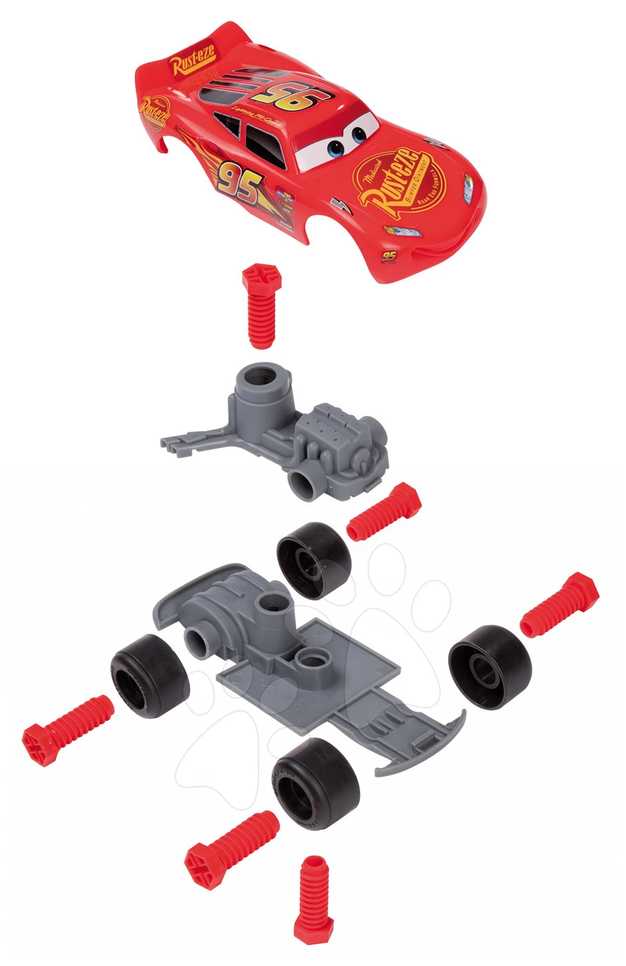 Set Werkstatt Mit Klappauto Cars 3 Smoby Und Trainer V8 Driver Elektronisch â Bild 8