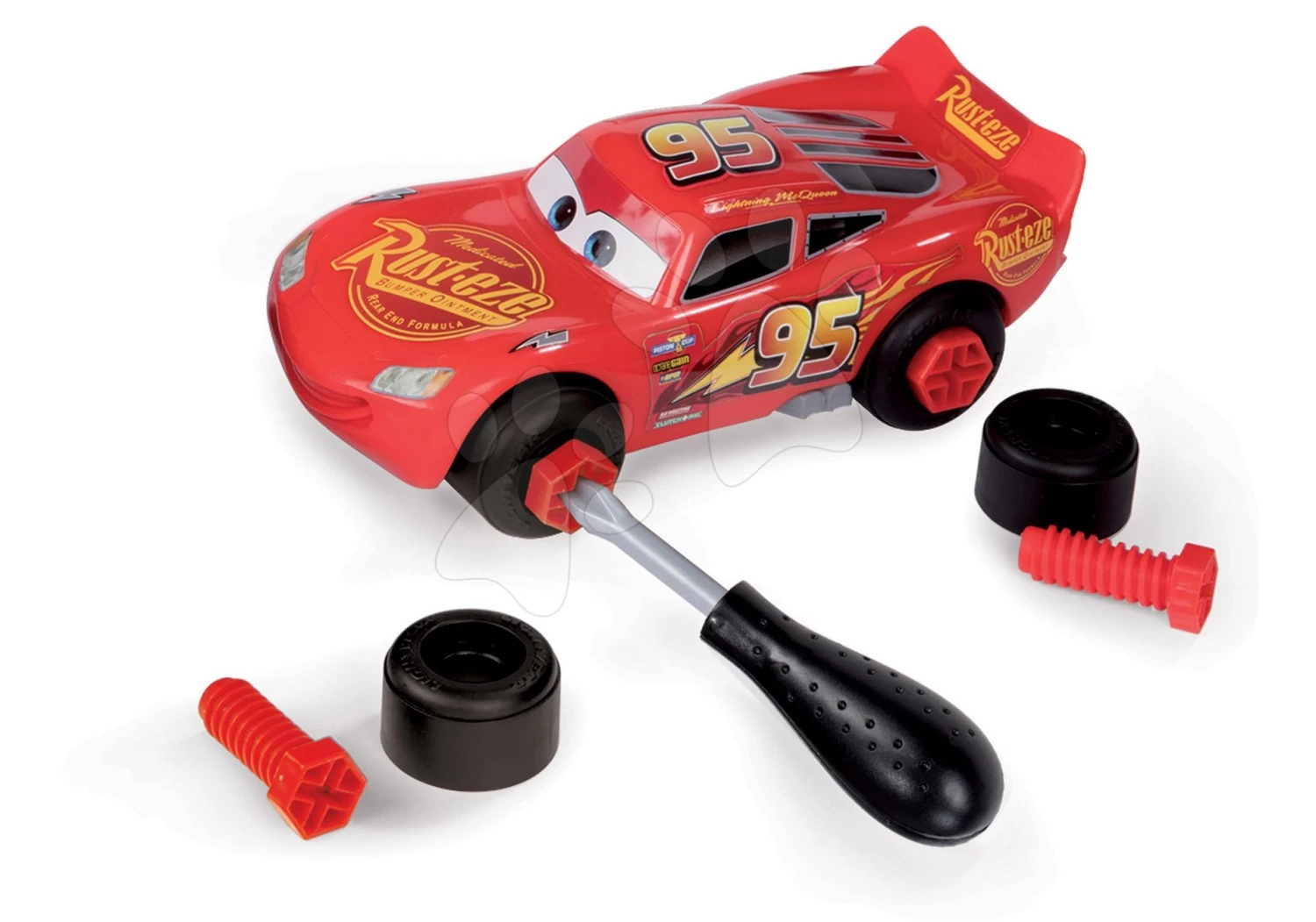 Set Werkstatt Mit Klappauto Cars 3 Smoby Und Trainer V8 Driver Elektronisch â Bild 2