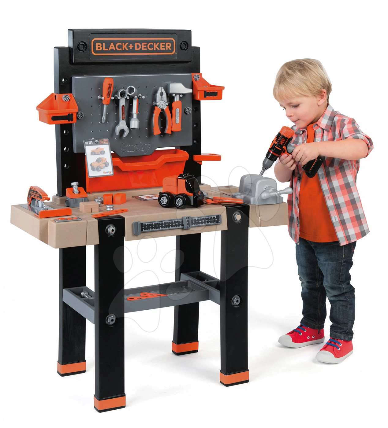 Werkstattset Black + Decker Smoby Elektronisch Und Tefal Studio Küche Mit Sounds – Bild 10