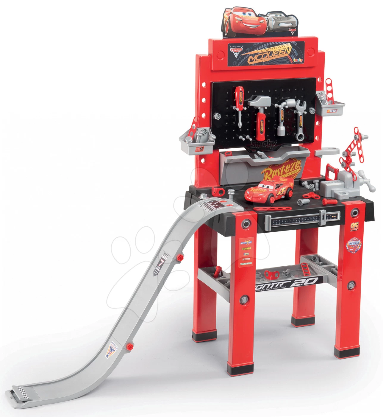 Set Lebensmittelgeschäft Maximarket Smoby Und Werkstatt Cars 3 Bricolo Zentrum – Bild 18