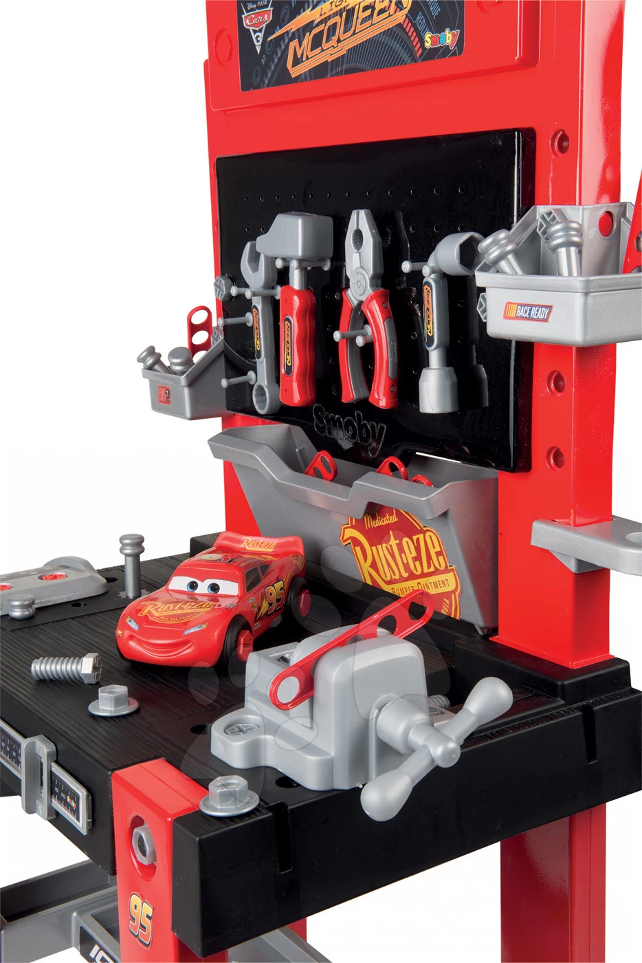 Set Lebensmittelgeschäft Maximarket Smoby Und Werkstatt Cars 3 Bricolo Zentrum – Bild 20