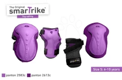 Knieschöner Safety Gear Set S SmarTrike An Knien Und Handgelenken Aus Ergonomischem Lila Kunststoff Ab 6 Jahren