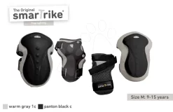 Sportschoner Safety Gear Set M SmarTrike An Knie Und Handgeleknke Aus Aus Ergonomischem Kunststoff Schwarz Ab 9 Jahren
