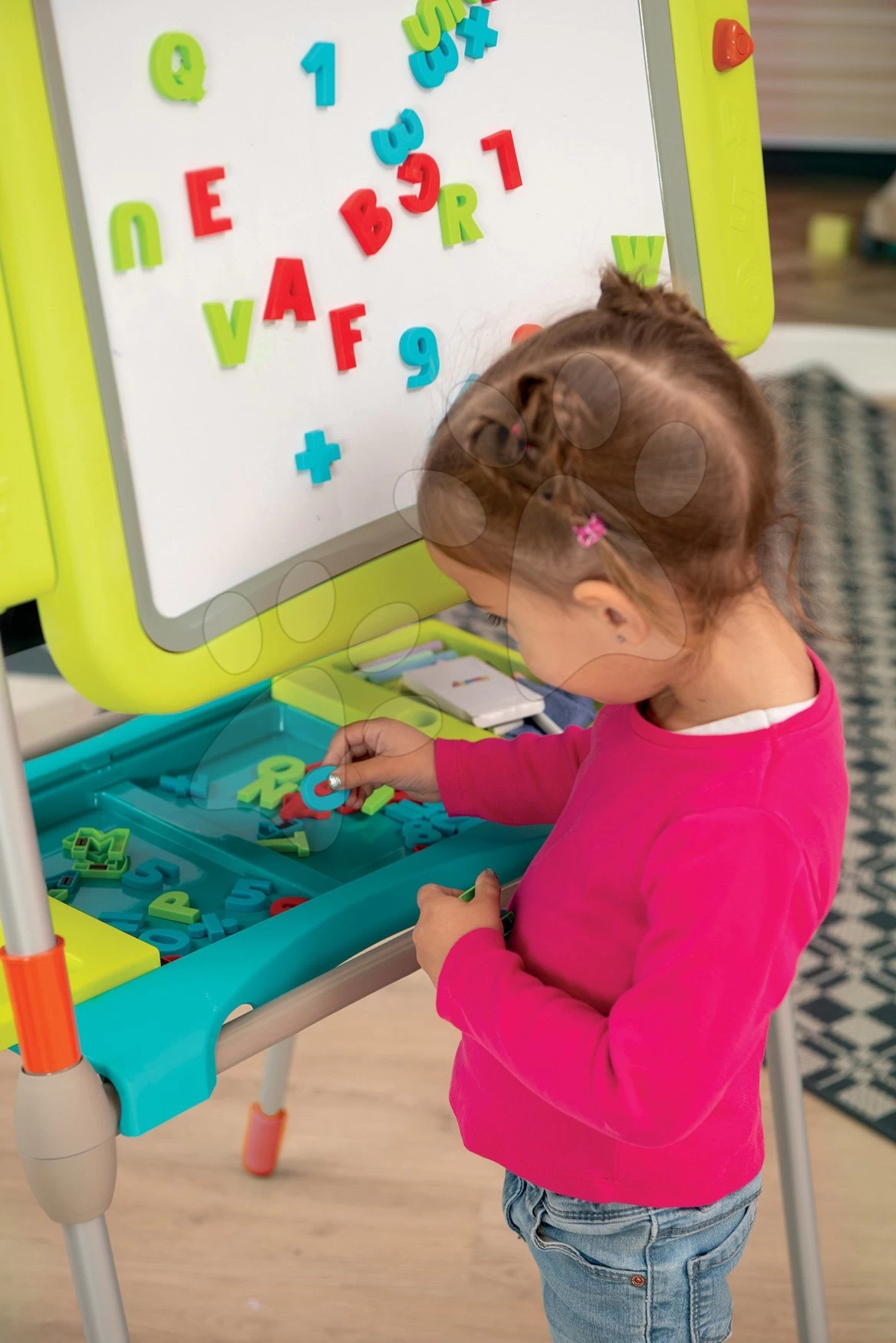 Werkstattset Black + Decker Smoby Mit Bohrer Und Magnetischer Doppelseitiger Tafel Verstellbar Mit Schrank â Bild 7