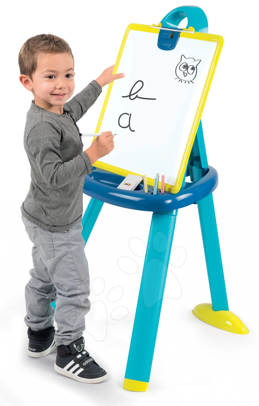 Set Reinigungswagen Smoby Mit Elektronischem Staubsauger Rowenta Und Ein Zeichenbrett Mit 72 Magneten â Bild 12