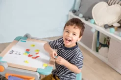 Set Medizinischer Wagen Smoby Mit Manometer Und Holzschulbank Beidseitig Mit Tafel