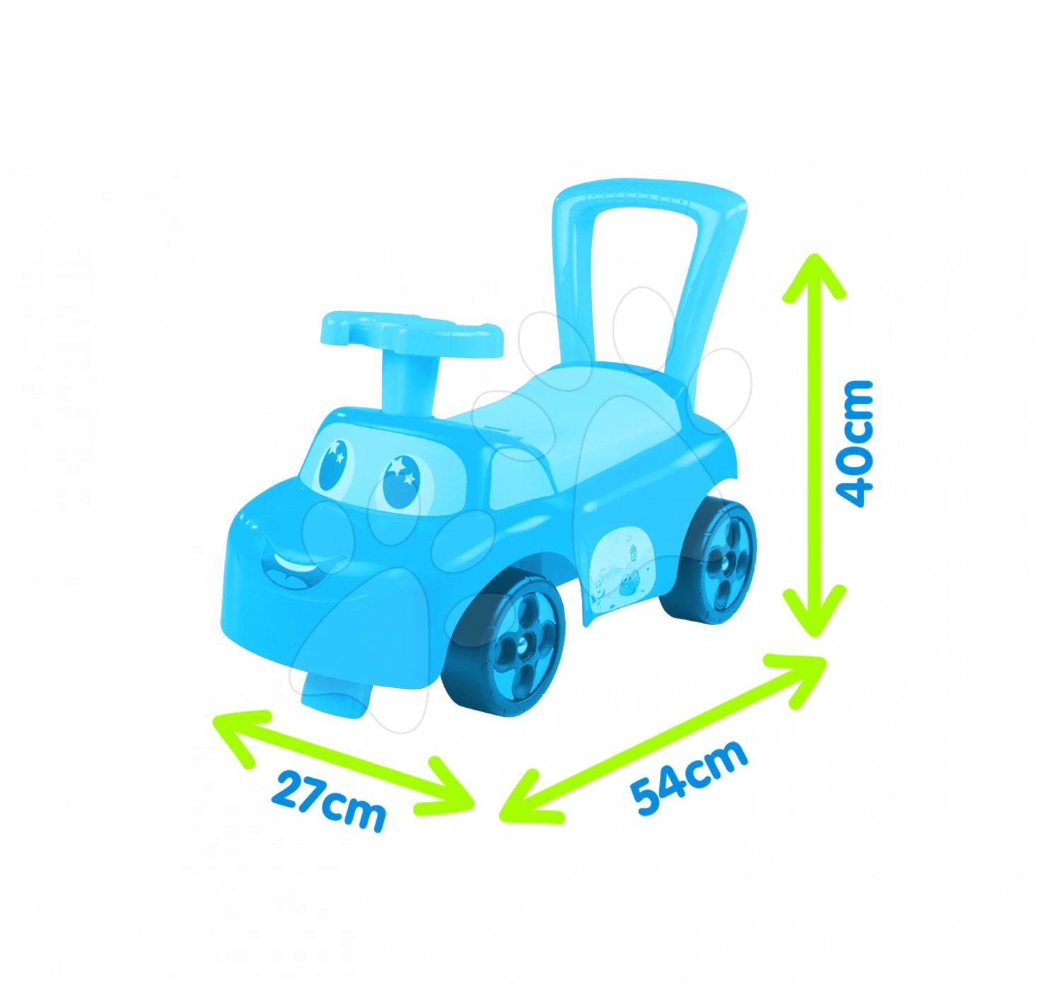 Rutschauto Und Gehehilfe Auto Pink Ride On Smoby Mit Stauraum Und Rückenlehne Lila Ab 10 Monaten – Bild 5