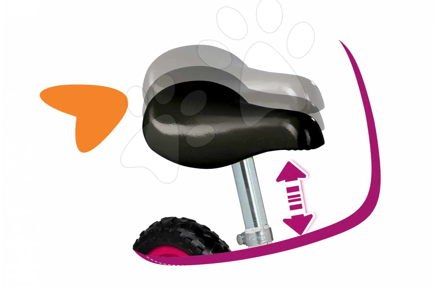 Balance-Rutscherset Mit Korb Corolle Comfort Smoby Und Puppe Luise Mit 4 Sounds Und 3 Melodien â Bild 4