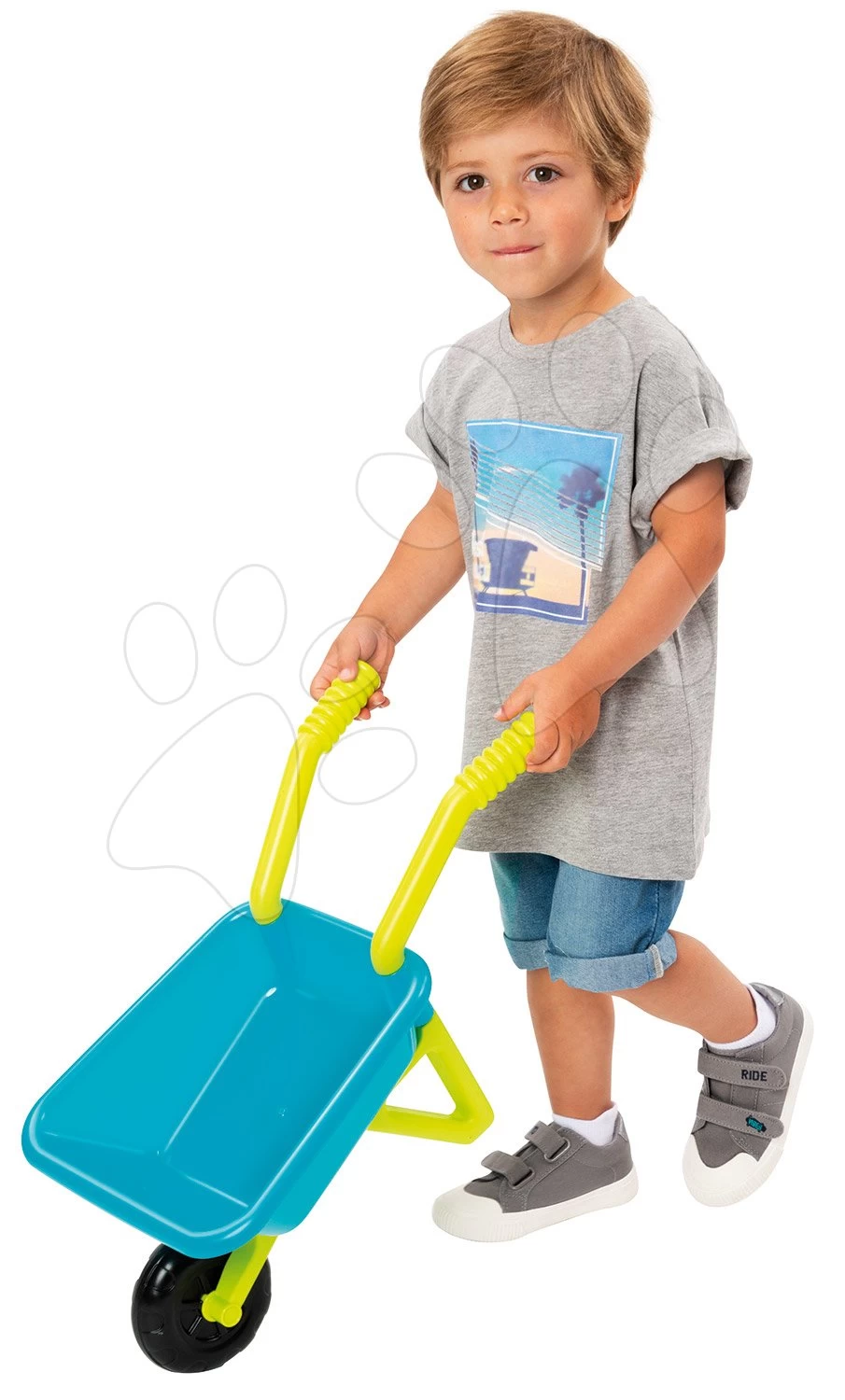 ECOIFFIER Schiebebock Und Mäher Garden&Seasons Écoiffier Mit Korb Und Gartengeräten Ab 18 Monaten