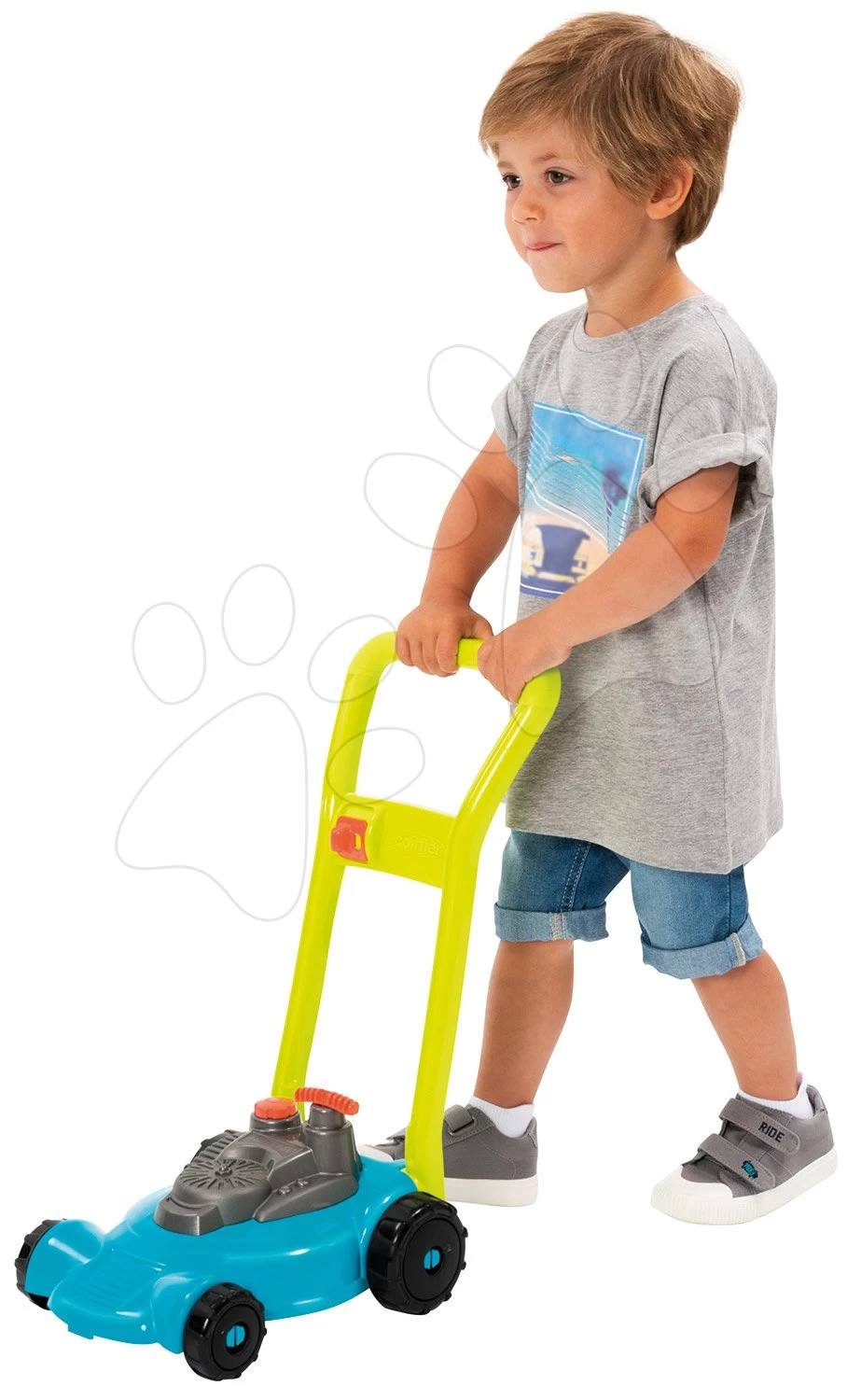 ECOIFFIER Schiebebock Und Mäher Garden&Seasons Écoiffier Mit Korb Und Gartengeräten Ab 18 Monaten – Bild 3