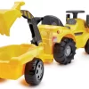 ECOIFFIER Ride On Excavator With Trailer Rutscher Mit Anhänger Écoiffier Mit Stauraum Unter Dem Sitz Ab 12 Monaten ECO498
