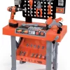 Werkstattset Black & Decker Smoby Mit Mechanischer Bohrmaschine Und Elektronischer Kettensäge