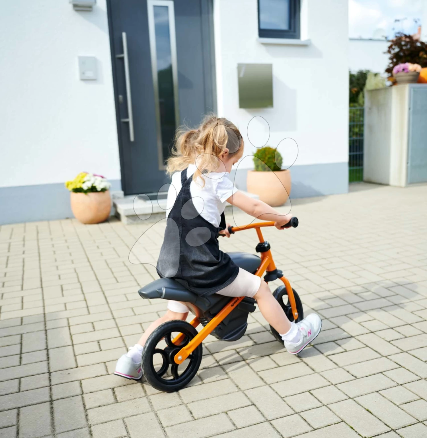 Laufrad Motorrad Speed Runner Big Mit Höhenverstellbarem Sitz Und Lenker Ab 18 Monaten – Bild 3