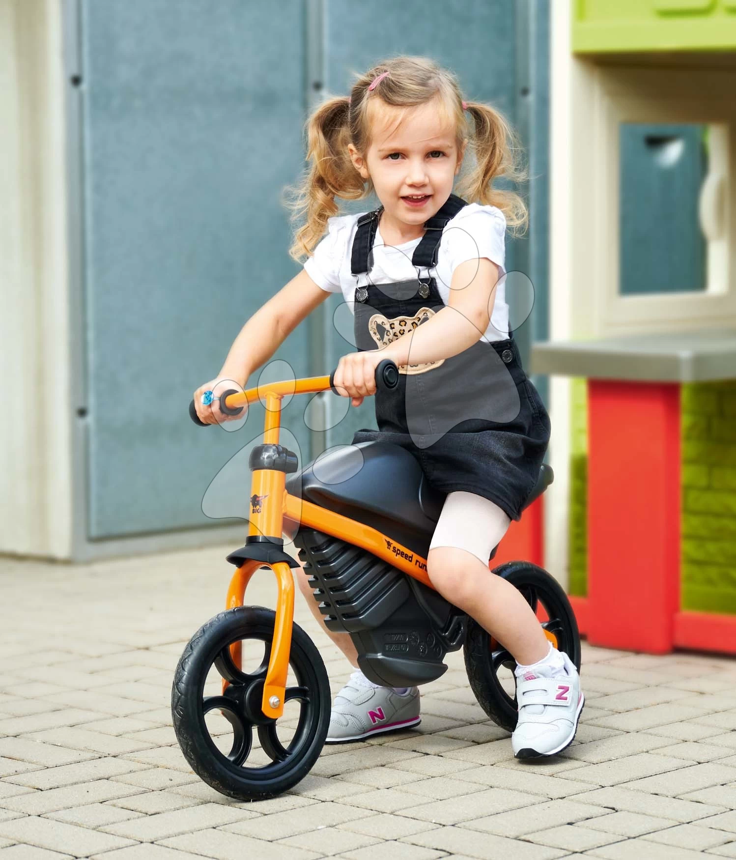 Laufrad Motorrad Speed Runner Big Mit Höhenverstellbarem Sitz Und Lenker Ab 18 Monaten – Bild 2