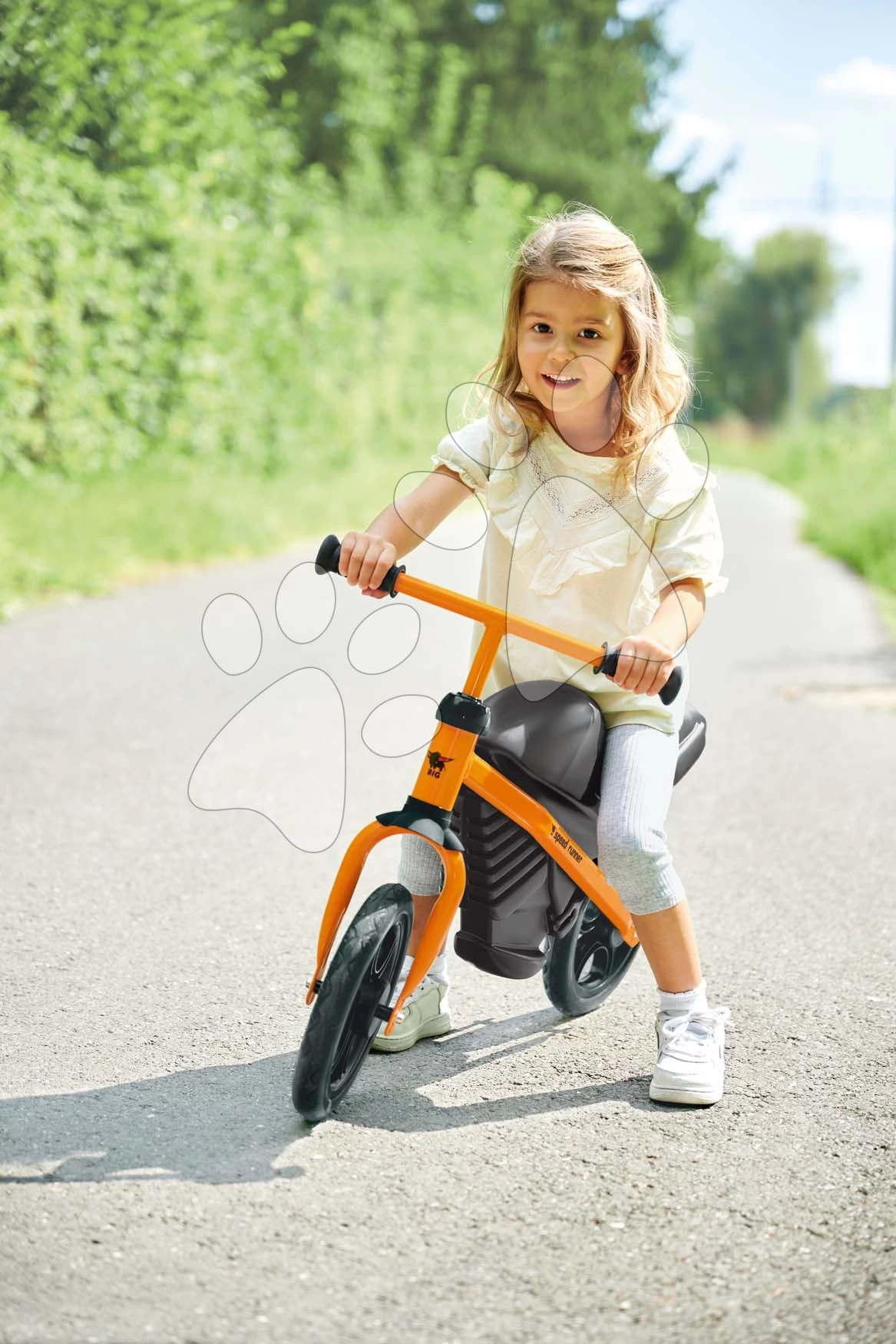 Laufrad Motorrad Speed Runner Big Mit Höhenverstellbarem Sitz Und Lenker Ab 18 Monaten – Bild 4