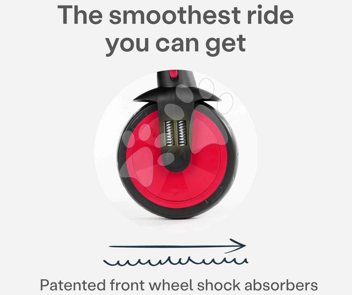 Dreirad Mit Flaschenkorb Breeze S Red 3v1 SmarTrike Mit Dämpfer Rot Ab 10 Monaten – Bild 5