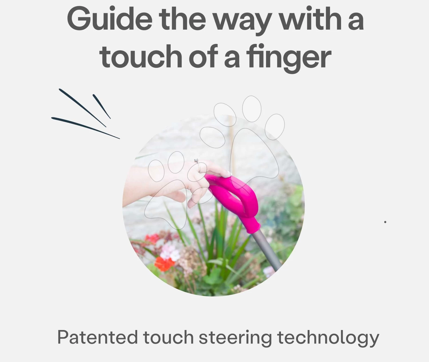 Dreirad Mit Führungsschiene Lollipop Pink SmarTrike Mit Dämpfer Rosa Ab 10 Monaten – Bild 4