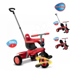 Dreirad Breeze Touch Steering SmarTrike Rot-schwarz Ab 10 Monaten