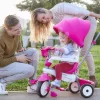 Dreirad Breeze Plus Pink Classic SmarTrike Touch Steering Steuerung Mit Flaschenhalter Und Gummirädern Mit Stoßdämpfer Ab 15 Monaten