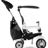Dreirad Vanilla Plus Black&White Classic SmarTrike Touch Steering Steuerung Mit Gummirädern Und Stoßdämpfer 2 Taschen Ab 15 Monaten