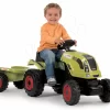 Rutschenset Toboggan Super Megagliss 2in1 Smoby Und Claas Farmer XL Traktor Mit Anhänger