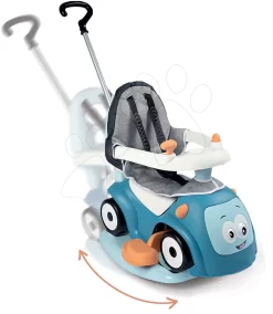 Rutscher-Set Erweiterbar Mit Sound Maestro Ride-On Blue 3in1 Smoby Mit Weichem Textilbezug Und Schaukel