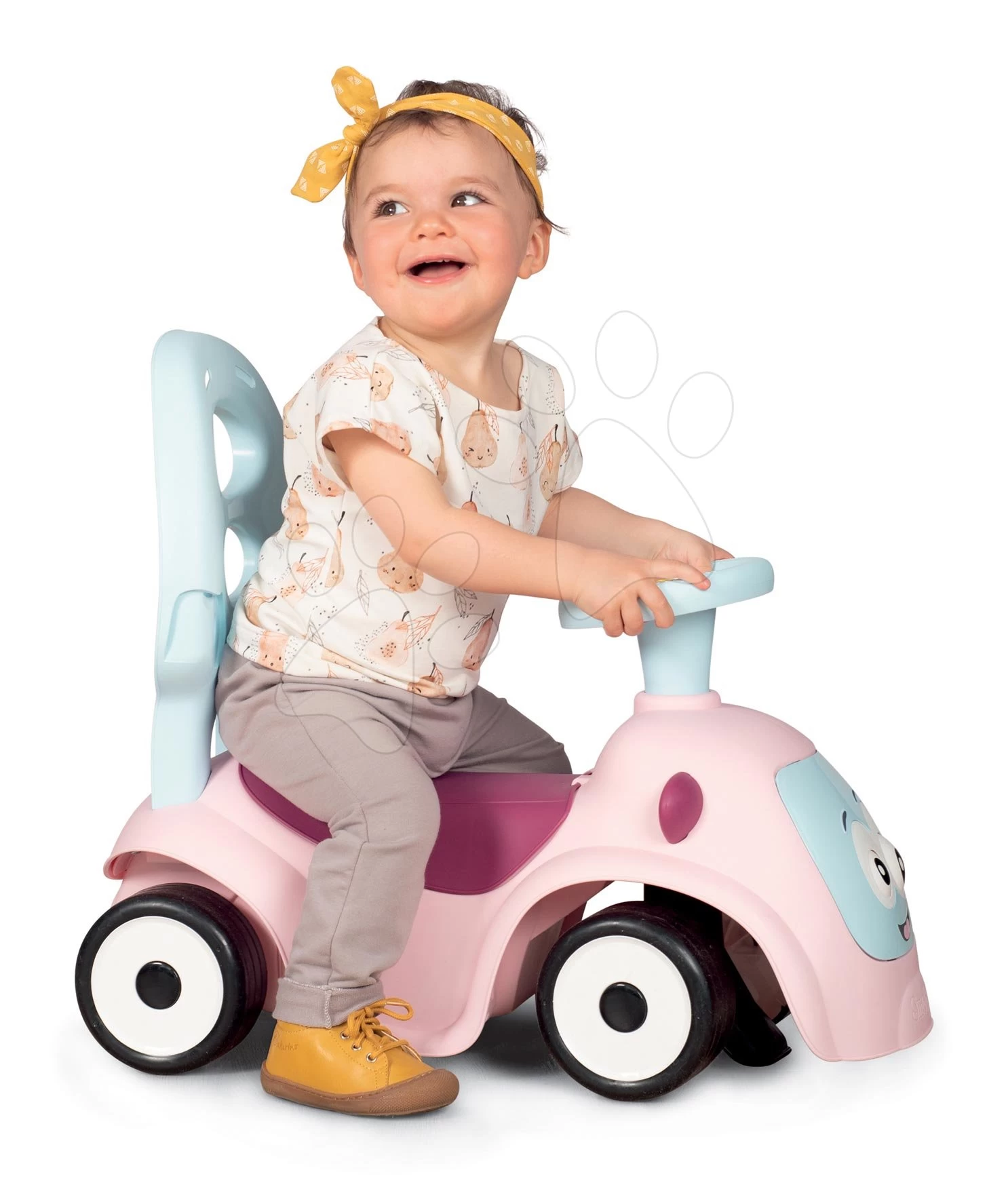 Rutscher-Set Erweiterbar Mit Sound Maestro Ride-On Pink 3in1 Smoby Mit Schaukelauflage â Bild 11